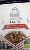 Poêlée sarrasin pomme et Algue Kombu royal