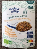 Poêlée Pomme, lentille et algue Kombu royal