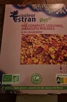 Riz complet légumes haricots rouges