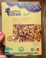 Millet légumes fèves de soja