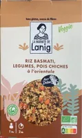 Riz basmati légumes pois chiches à l’orientale