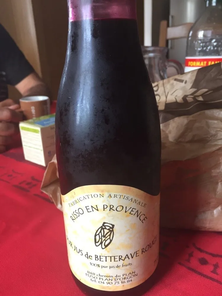 Pur jus de betterave rouge