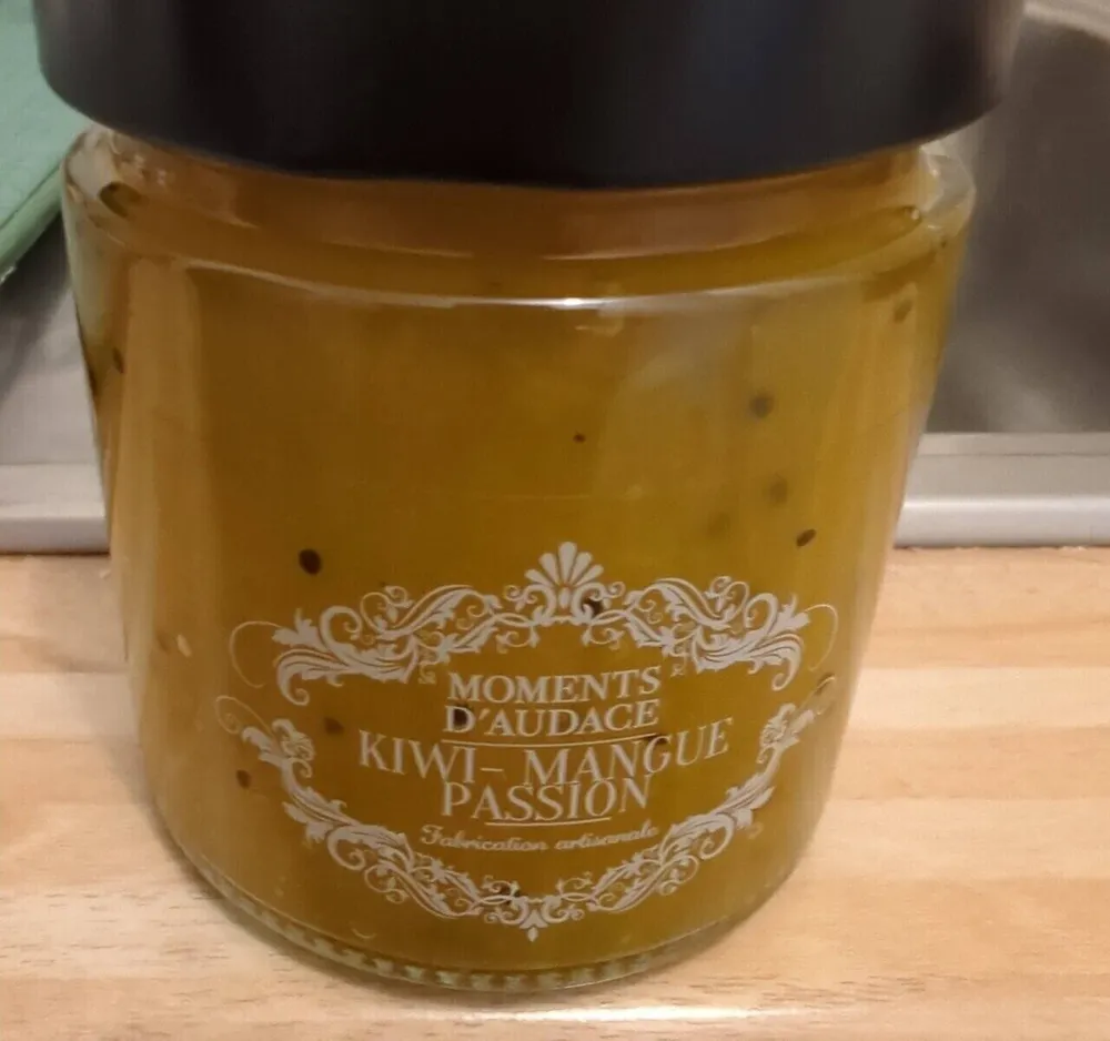 Confiture kiwi mangue passion