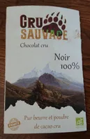 Chocolat cru noir 100%