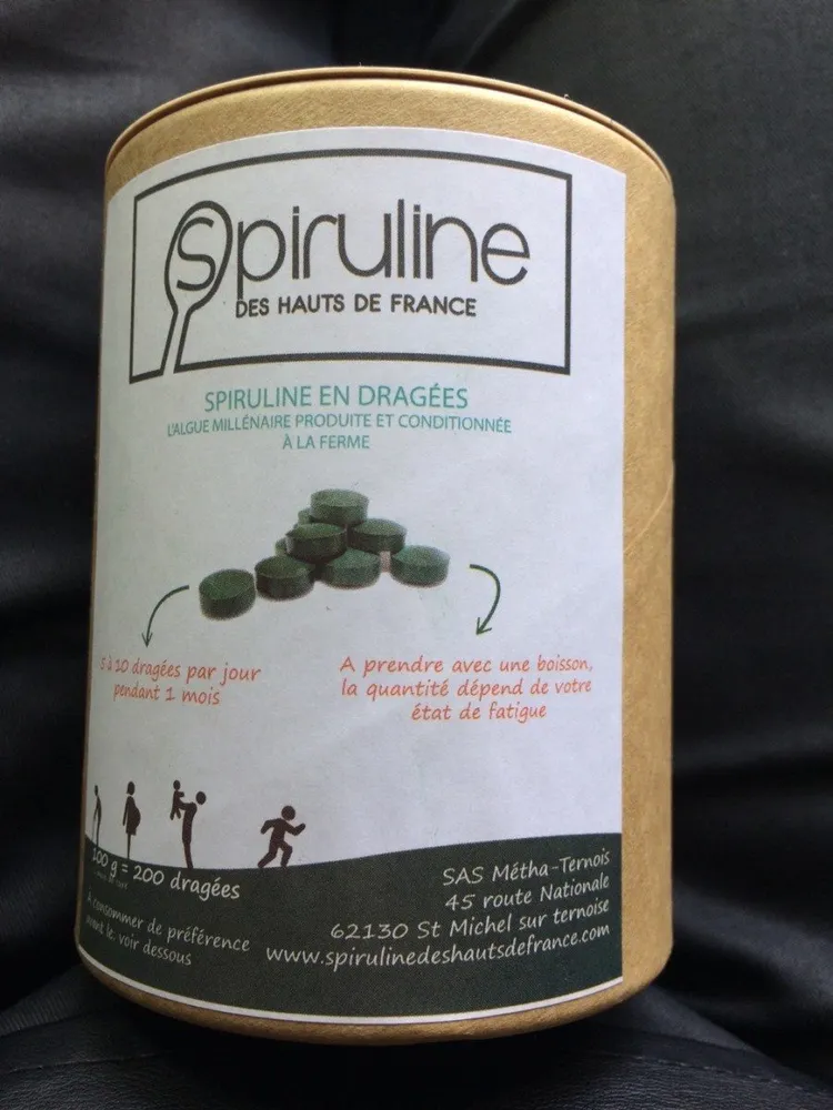 Spiruline en dragées