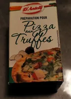 Preparation pour pizza et truffes