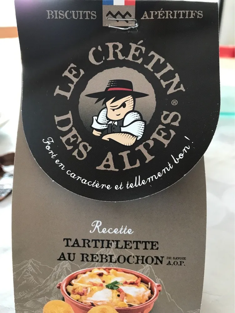 Biscuit aperitif gout tartiflette