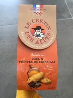 Biscuits miel et pépites de chocolat