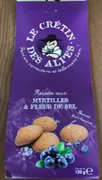Biscuit Pur beurre Myrtilles et Fleur de sel