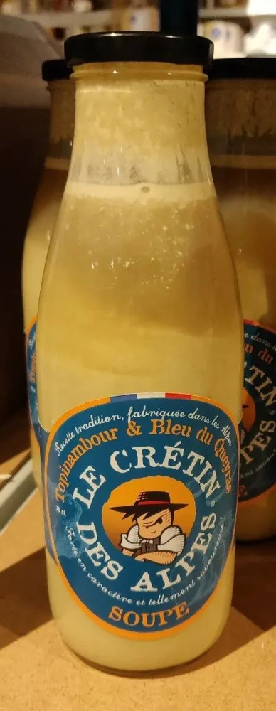 Soupe Topinambour & bleu du Queyras