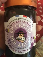 Confiture myrtilles sauvages