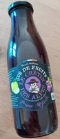 Jus de fruits pommes myrtille