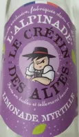 L' Alpinade limonade myrtille