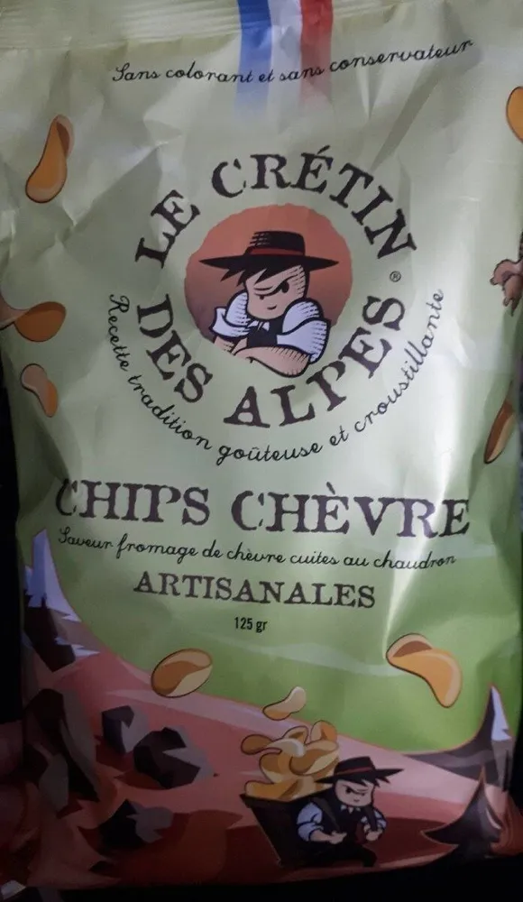 Chips chèvre artisanales