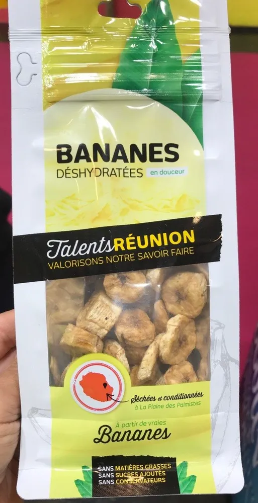 Bananes deshydratees
