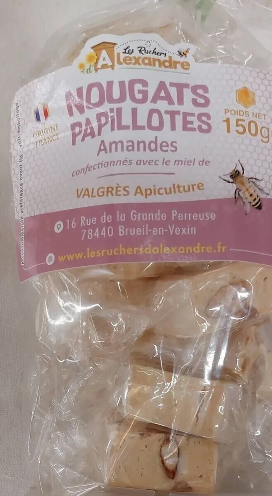 Nougats papillotes