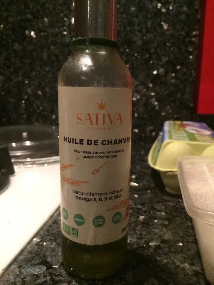 Huille de chanvre