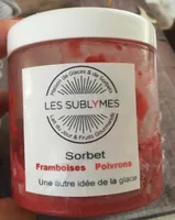 Sorbet Framboises Poivrons