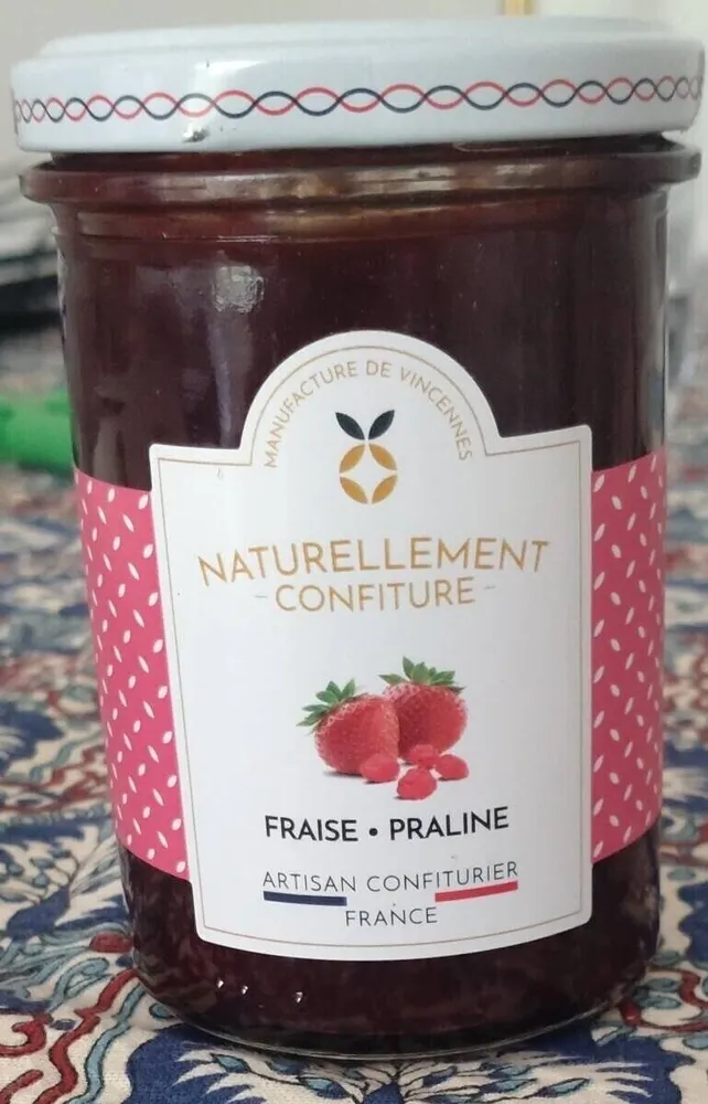 Naturellement Confiture - fraise praline