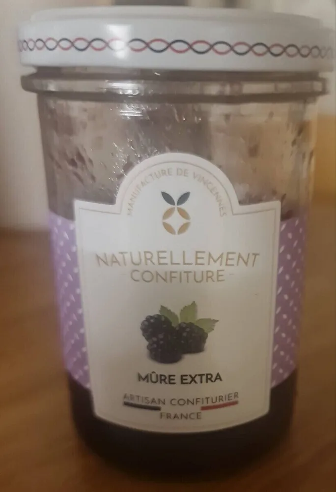 Naturellement confiture Mûre Extra