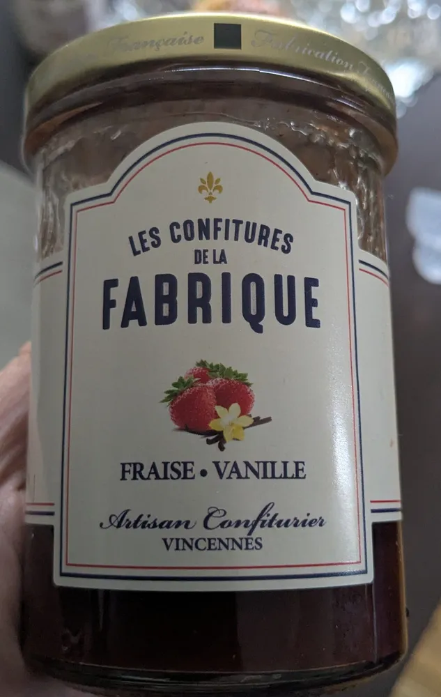 Confiture Fraise Vanille