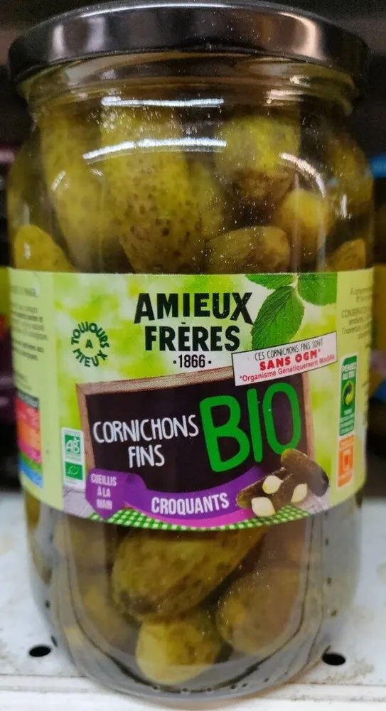 Cornichons fins BIO