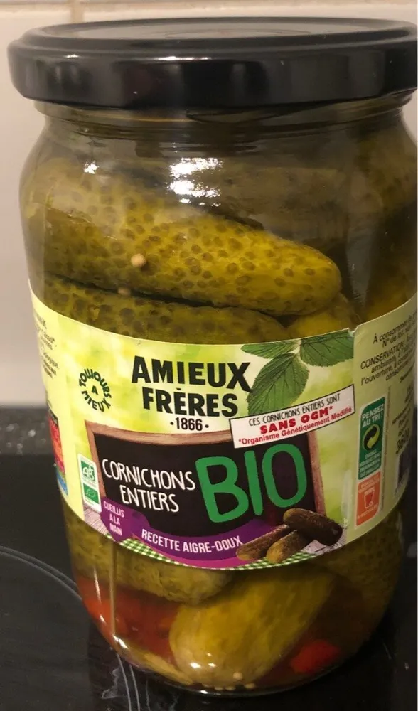 Cornichons entiers