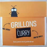 Grillons au curry