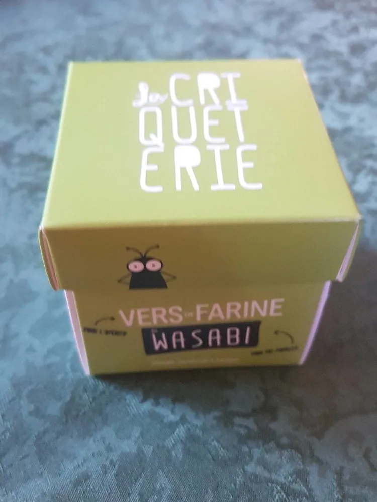 Vers de farine wasabi