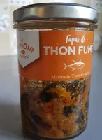 Tapas de thon fumé