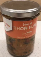 Tapas de thon fumé