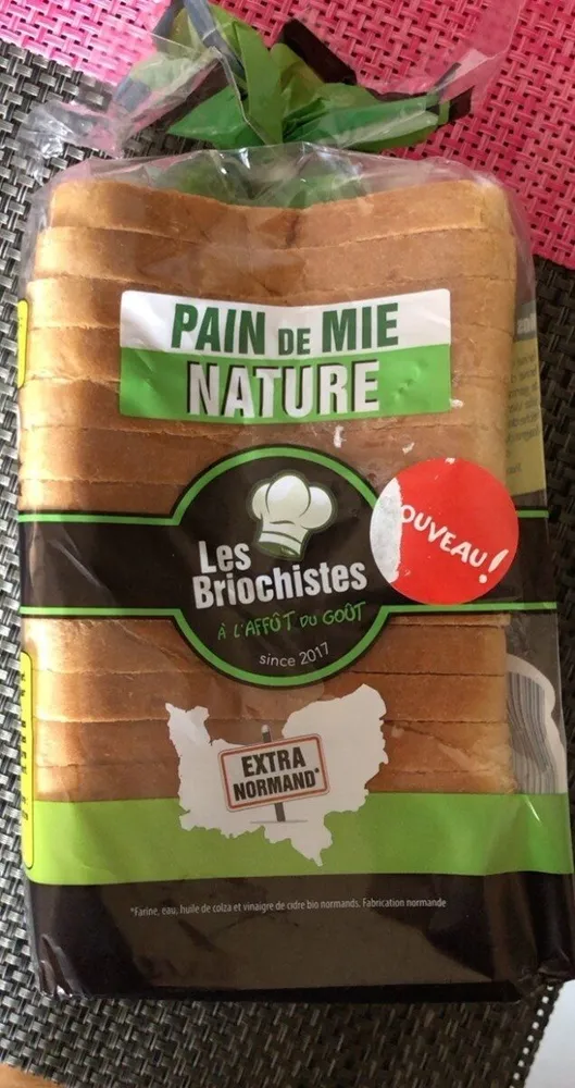 Pain de mie nature