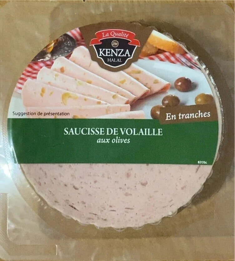 Saucisse de volaille aux olives