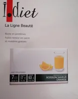 Boisson saveur orange