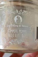 Compote Pomme Biscuit bio