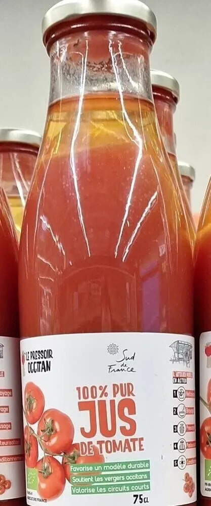 100% pur jus de tomate