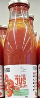 100% pur jus de tomate