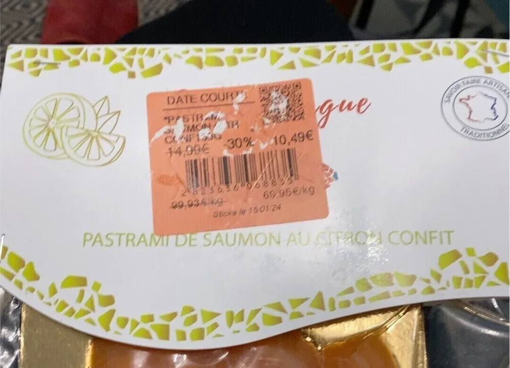 Pastrami de saumon