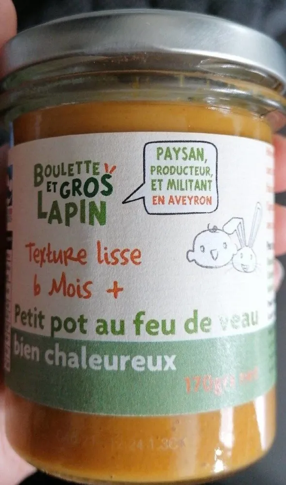 Petit pot au feu de veau bien chaleureux
