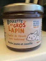 Purée de fruits sans morceaux Pêche Caseille