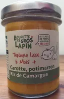 Carotte, potimarron, riz de camargue