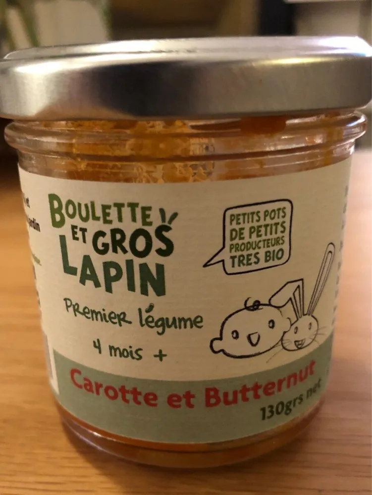 Purée carottes et butternut