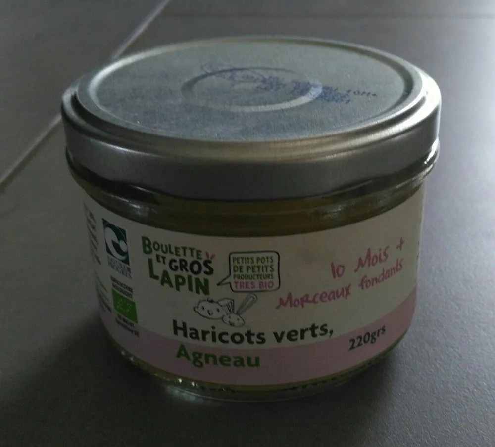 Haricots verts, Agneau