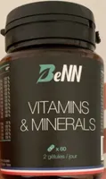 Vitamins & minerals