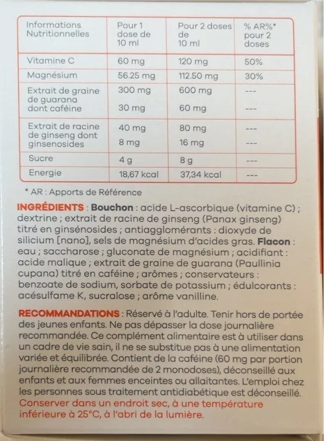 Energie flash booster