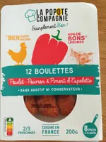 Boulettes Poulet - Poivron et Piment d'Espelette