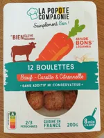 Boulettes Boeuf Carotte et Citronnelle
