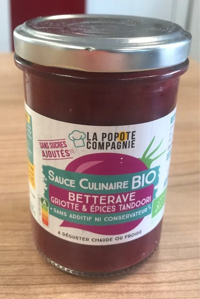 Sauce culinaire Betterave