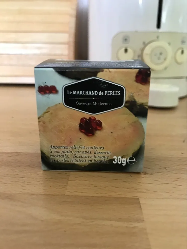 Perles de framboise
