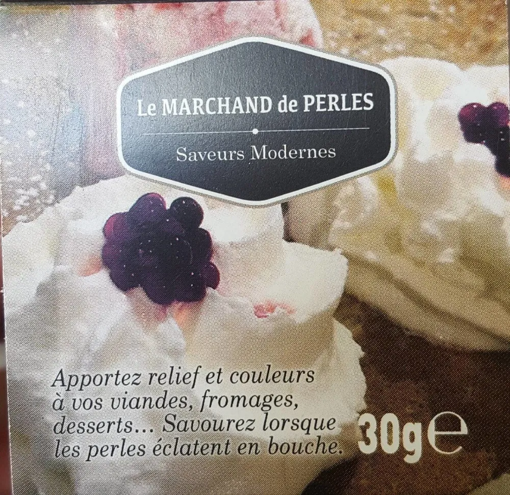 PERLES DE MYRTILLE au coeur liquide